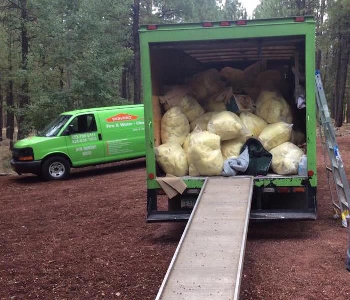 Crawlspace insulation from whole house flood in Flagstaff, AZ